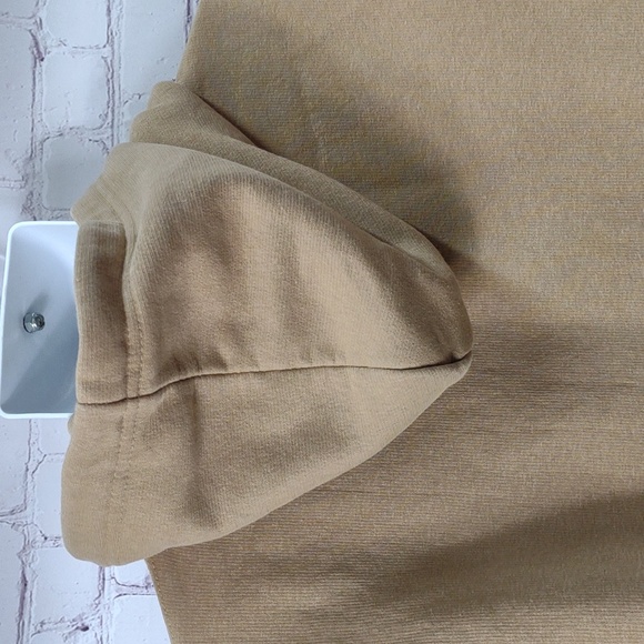Men's Pull & Bear Medium Desert sand tan hooded sweatshirt - Picture 6 of 8